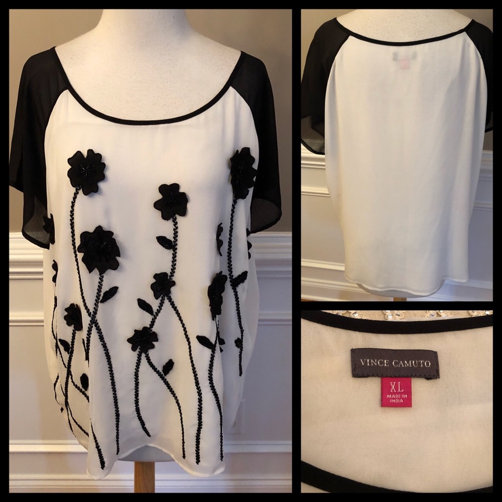 Vince Camuto Career Blouse Size XL